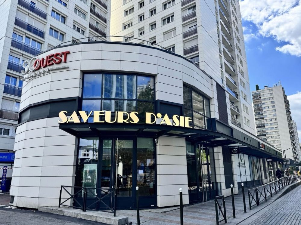 Devanture Saveurs d'Asie